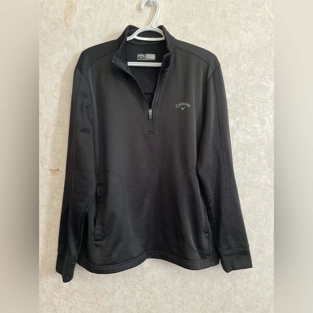 Callaway Black Quarter-Zip Men's Shirt